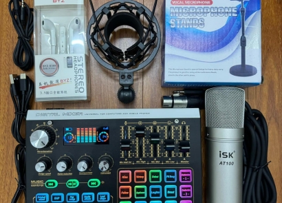 Phụ Kiện Mic Thu Âm & Livestream BMT – Trọn Bộ Tối Ưu Âm Thanh Cho Hát & Live Chuyên Nghiệp